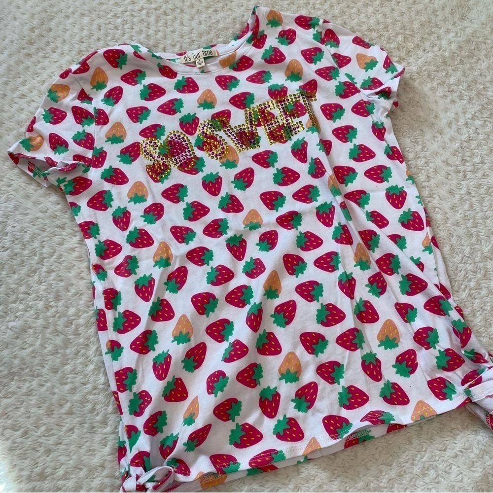 IT’S our time strawberry, so sweet T-shirt